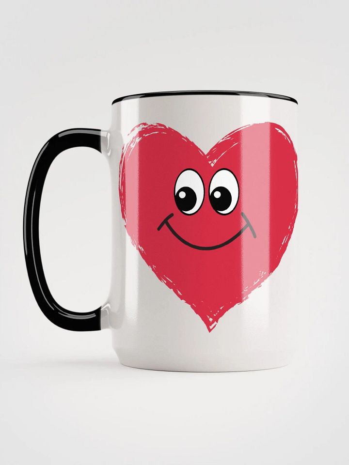 Happy Heart Love Mug 15oz product image (1)