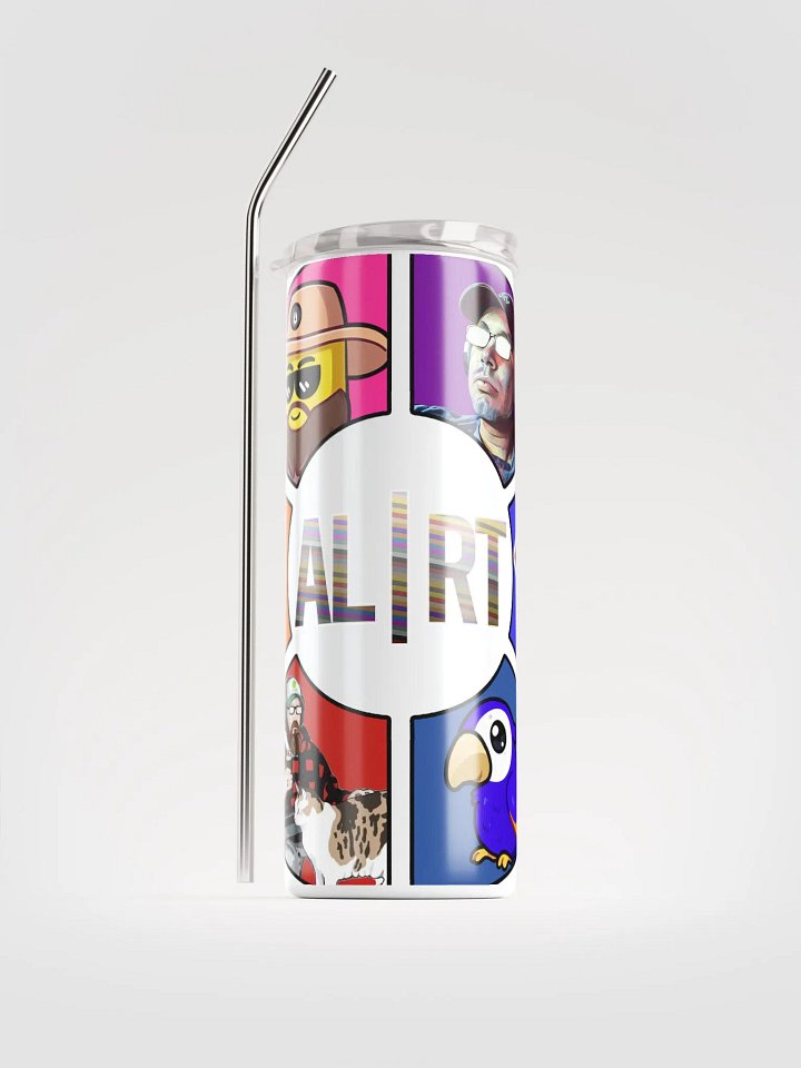 ALRT Stainless Steel Tumbler with Straw product image (1)