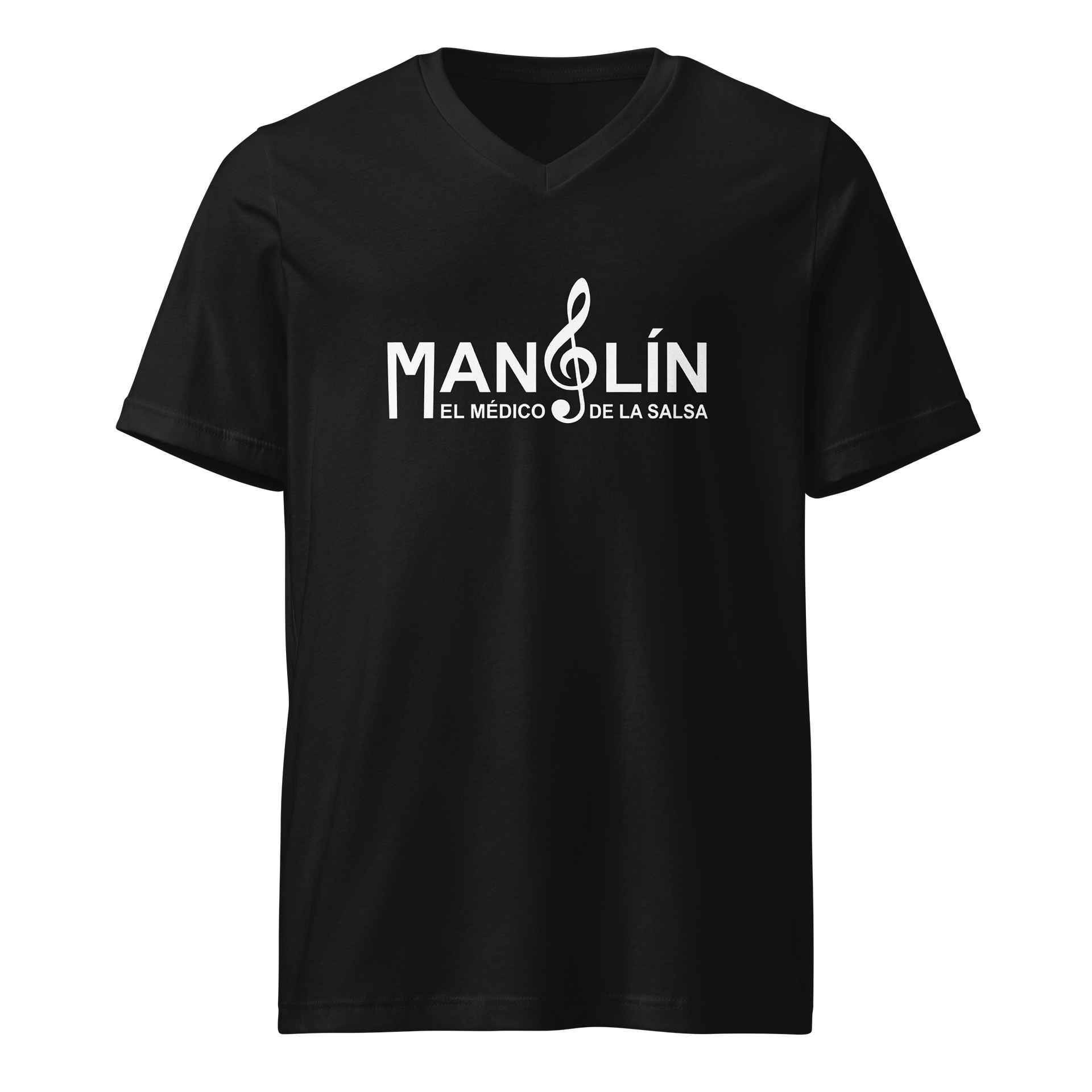 Manolín - Women's Short Sleeve V-Neck Jersey T-Shirt product image (1)
