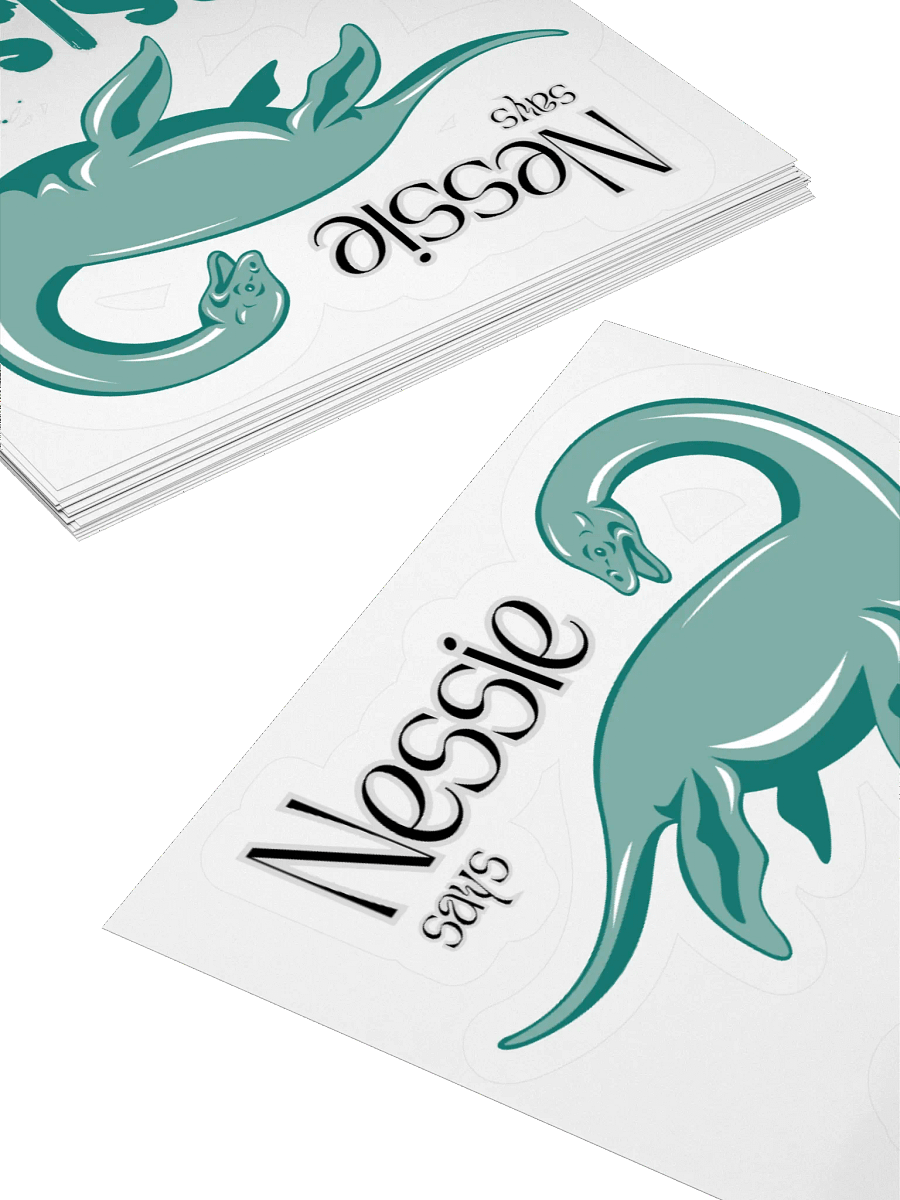 Nessie Resists Sticker product image (7)