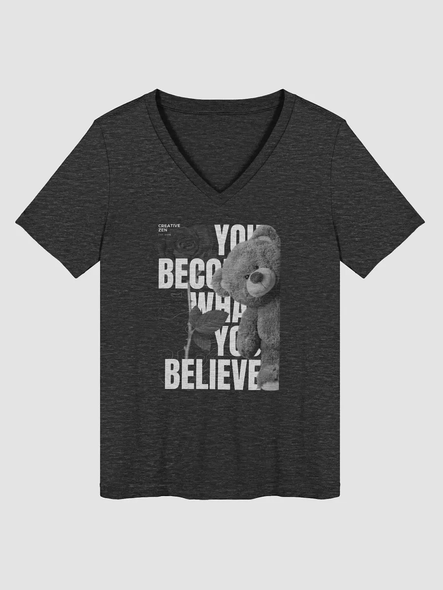 Believe Women's V-Neck Tee product image (1)