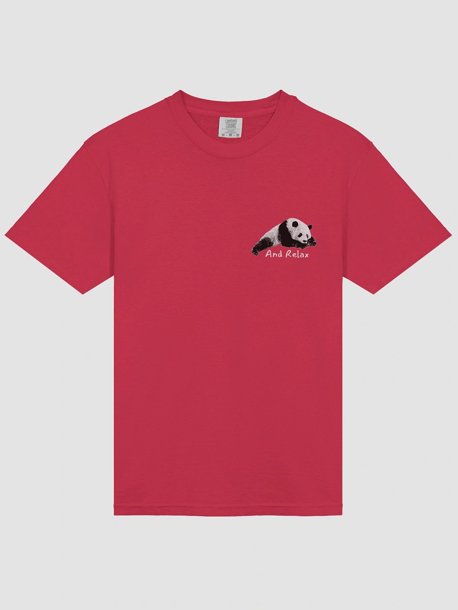 And Relax – Chilled Panda Nature Tee - Small image design product image (5)