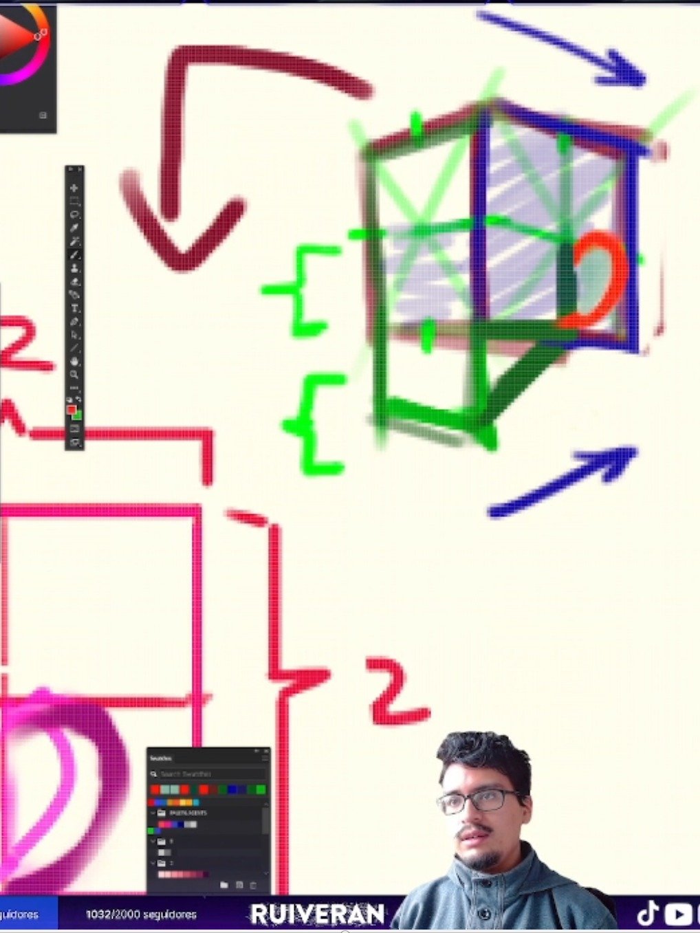 DIBUJA LA CABEZA CÓMO UN EXPERTO ( VIDEOCURSO-16Hrs ) + PDFs + Pinceles 2025 + Rutina de Prácticas product image (6)