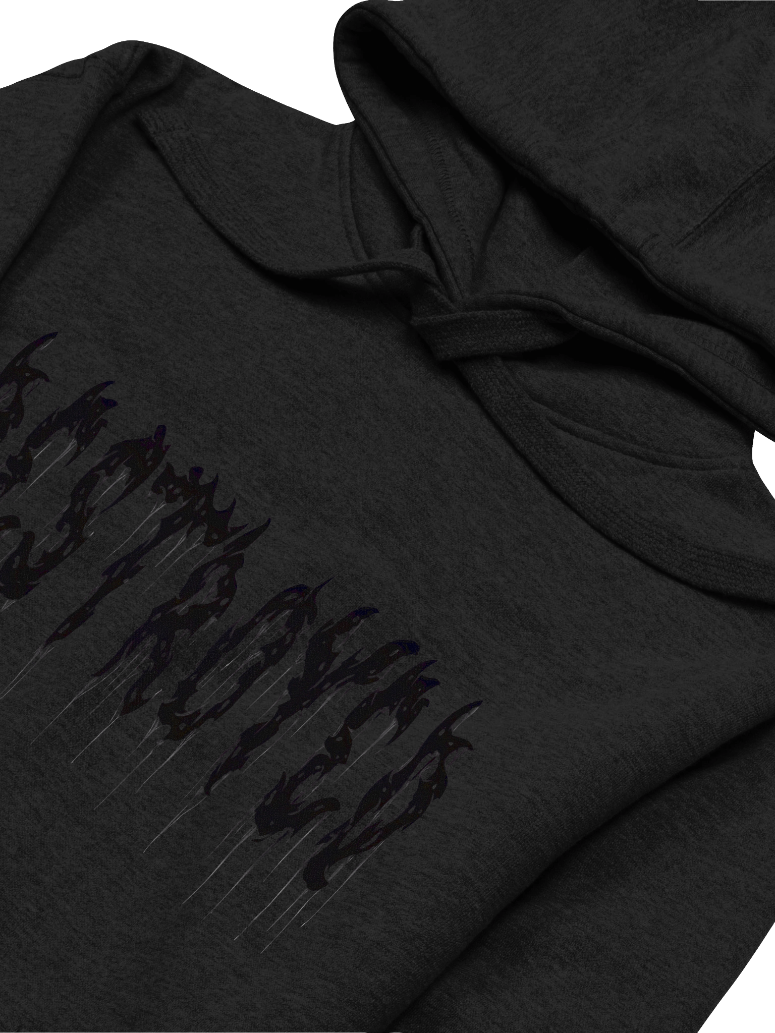 DESTROYED BLACK INK HOODIE product image (13)