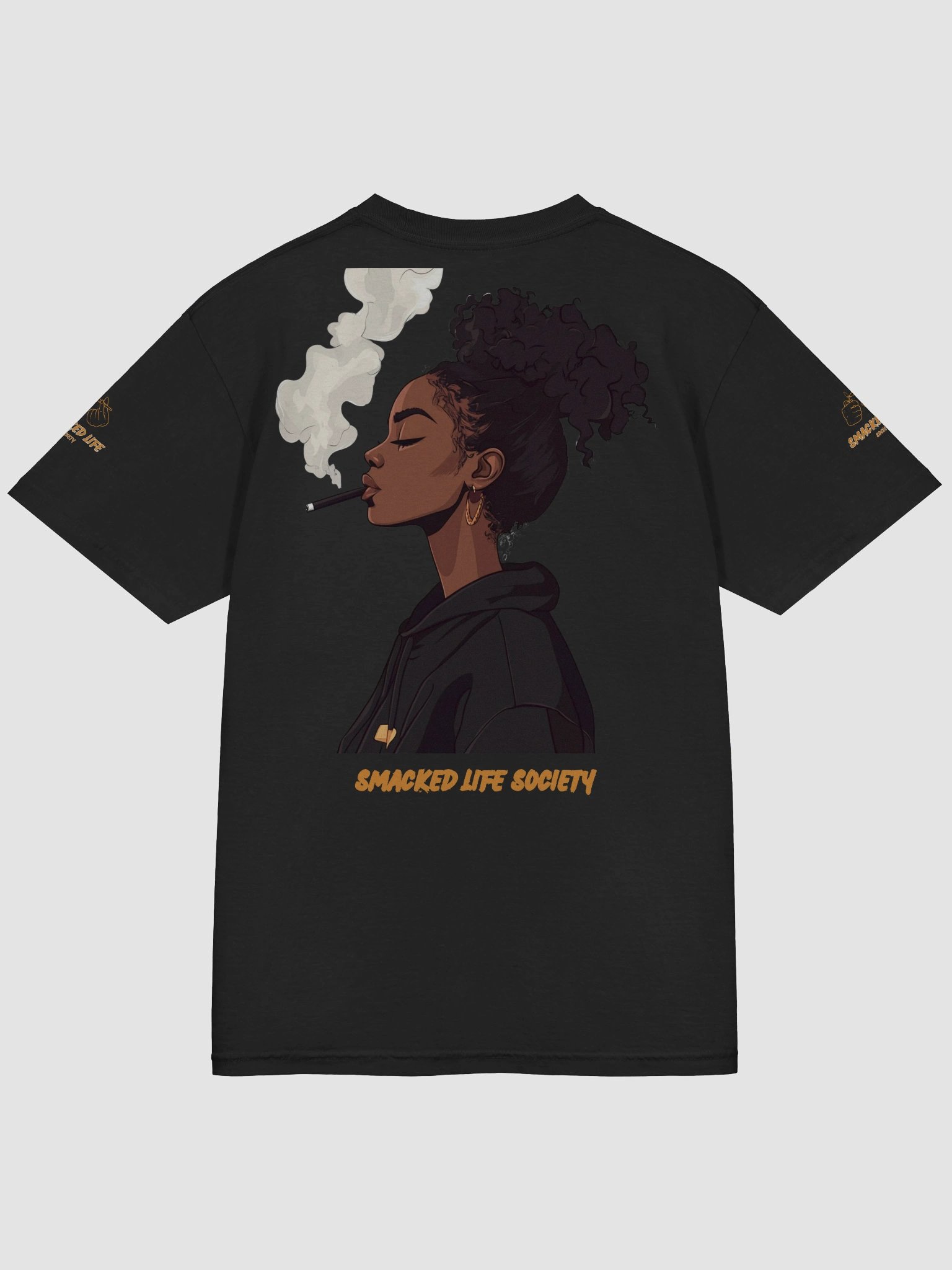Smacked Script Tee – Black Queen Edition product image (19)