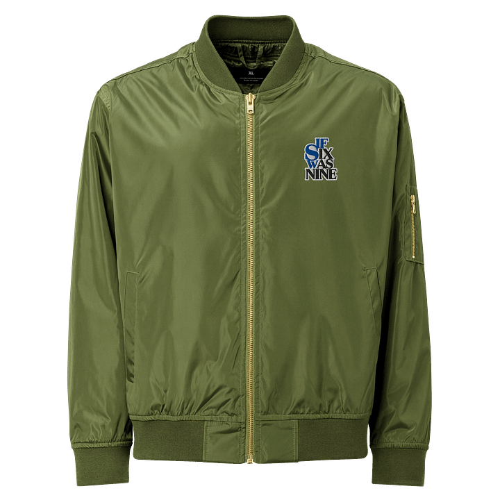 Retro Revival Recycled Bomber Jacket product image (2)