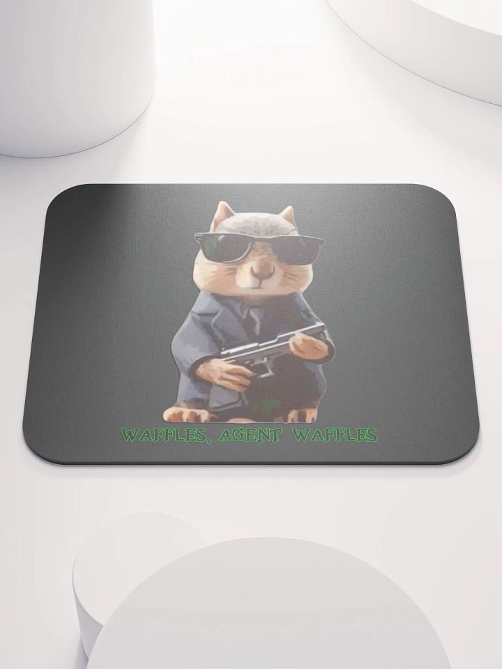 Agent Waffles - Mouse Pad product image (1)
