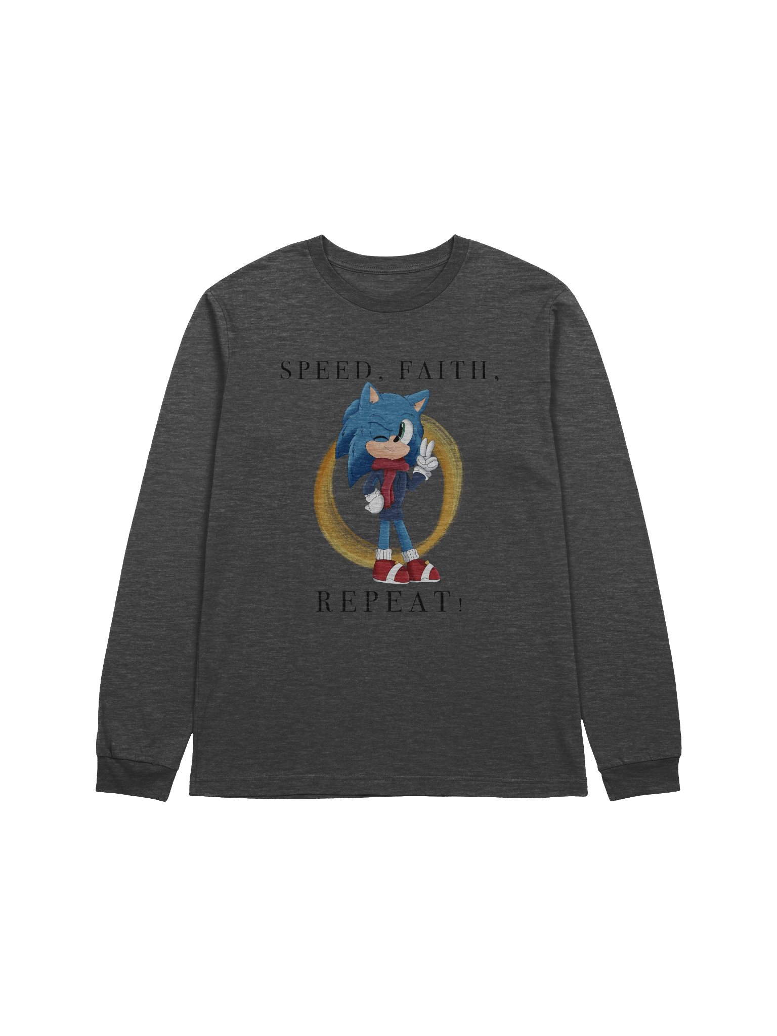 Speed, Faith, Repeat Long Sleeve T-Shirt product image (1)