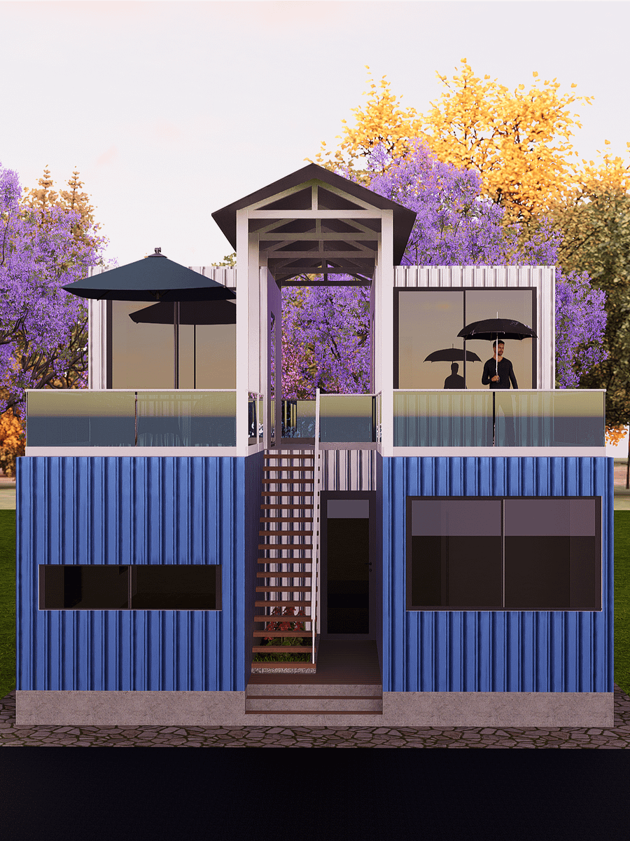 2 Storey 4BHK Container House_02 product image (4)