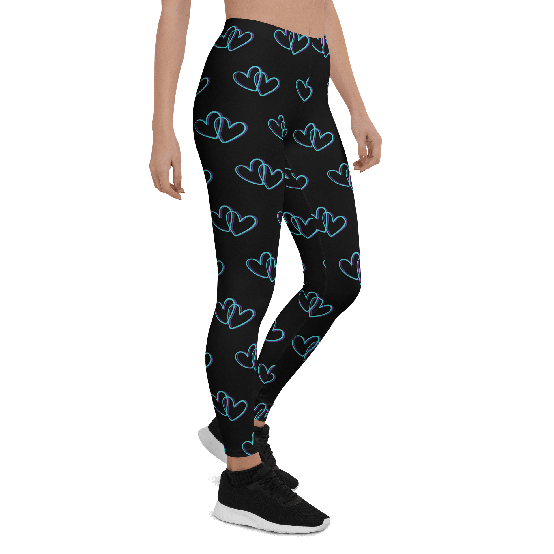 Black Heart Leggings product image (6)
