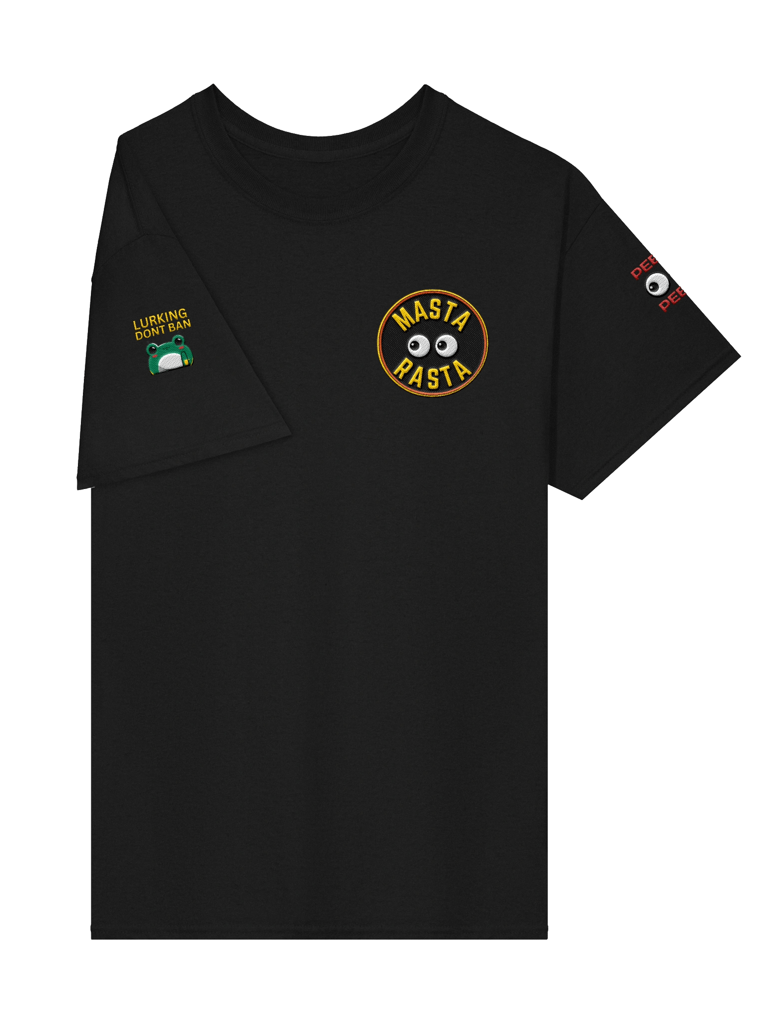 MastaRasta T-Shirt (with PeekyPeeky & Lurking Don't Ban) product image (4)
