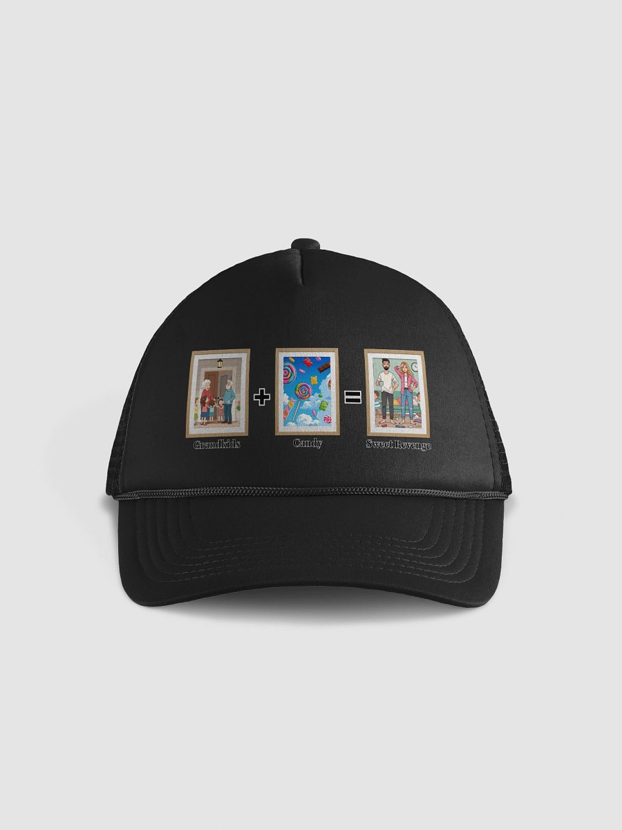 Grandkids + Candy = Sweet Revenge (Both) Valucap Foam Trucker Hat product image (1)