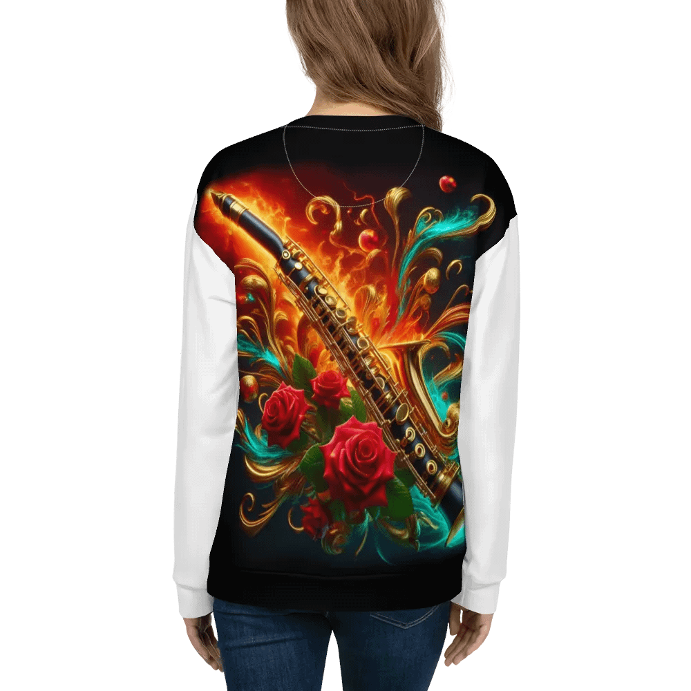 Flame Clarinet Harmonies - Unisex Sweatshirt #34 product image (5)