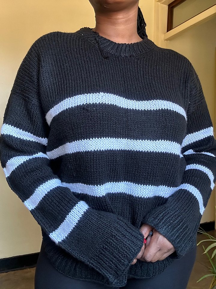 Faith Knitting Sweater Pattern XS-3XL product image (2)