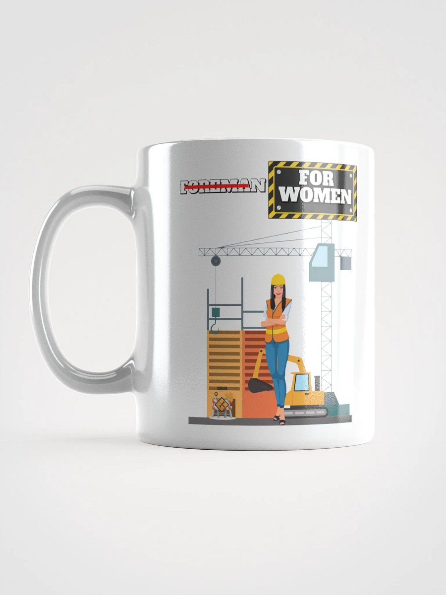 For Women Construction White Mug product image (5)
