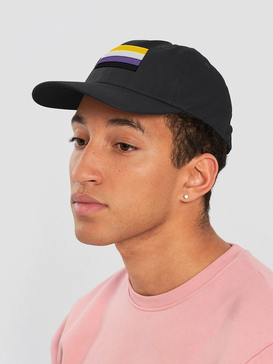Nonbinary Pride Flag - Embroidered Hat product image (7)