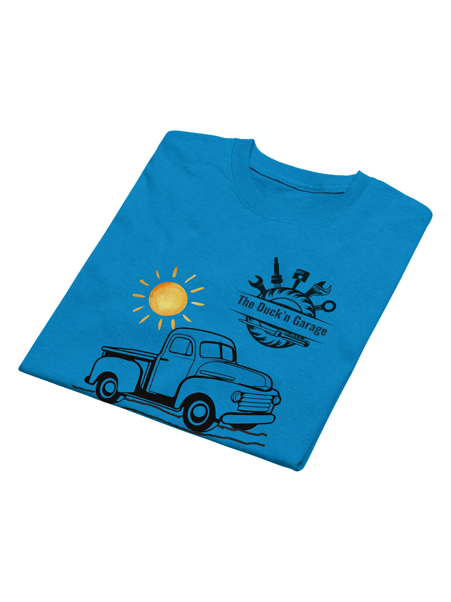 The Duck'n Garage Gear Logo Printed Light Color T-Shirt product image (5)