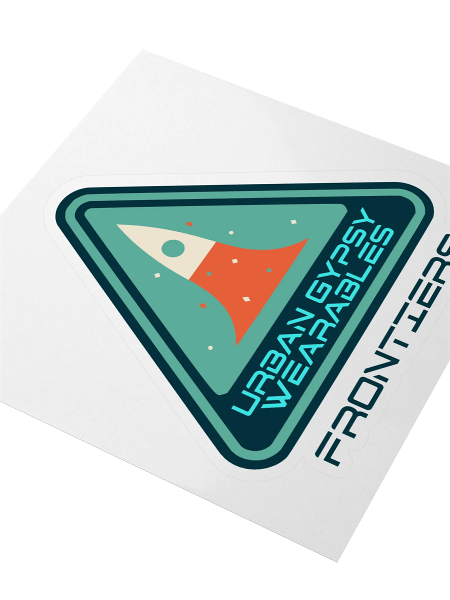 Frontiers Rocket Kiss Cut Sticker product image (3)