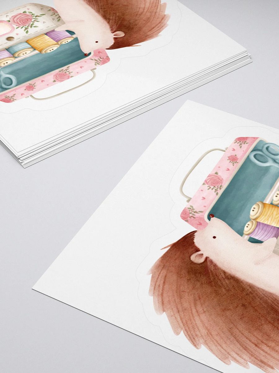 Maple's Sewing Kit | Kiss Cut Sticker product image (12)