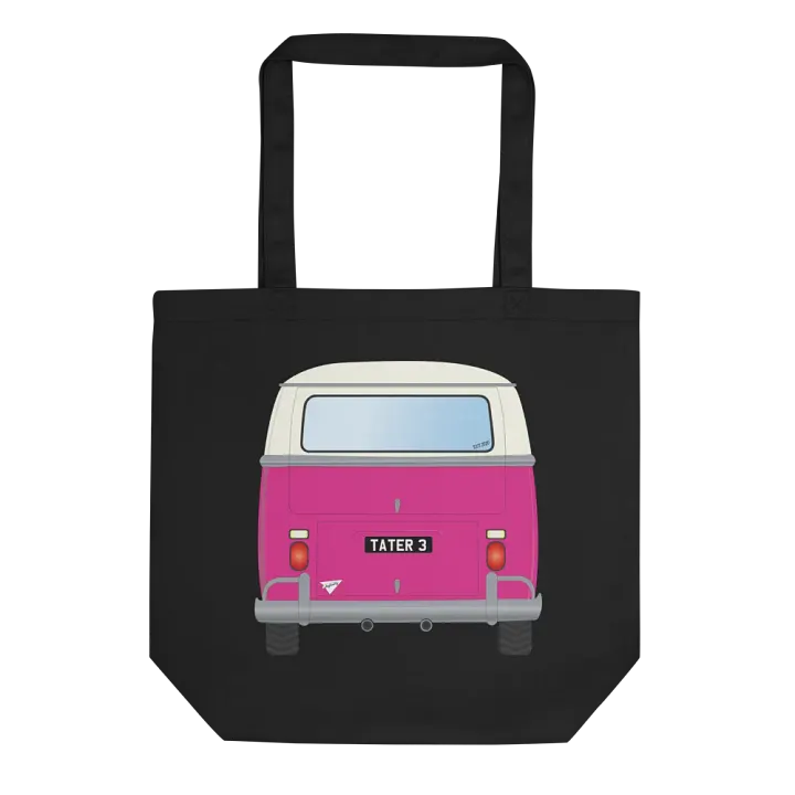 Pink bus Taterwave 3 year Tote bag product image (1)