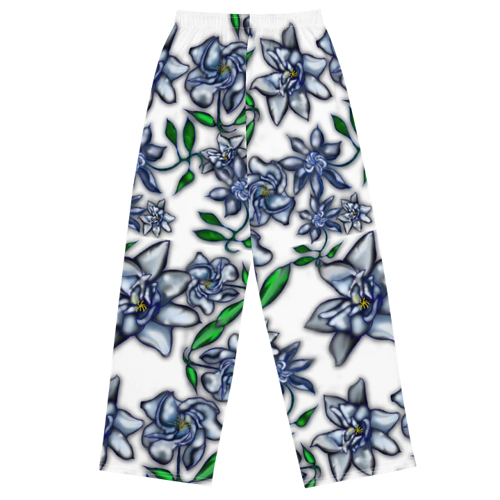 Gardenias On White Wideleg Pants product image (1)