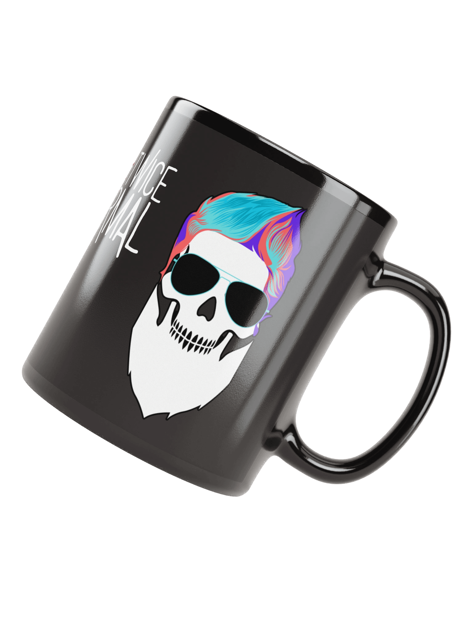 Twins Die Twice Paranormal Twin Skull Mug product image (4)