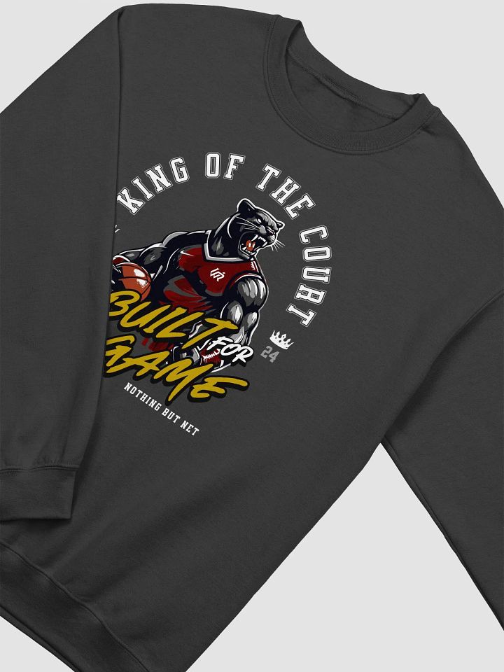 King of the Court Panther Crewneck Blk product image (2)