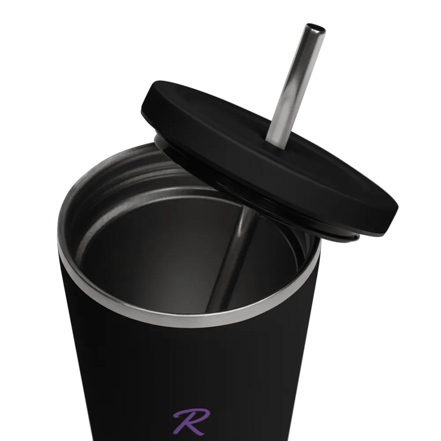Raven Insulated Tumbler w/ Straw product image (6)