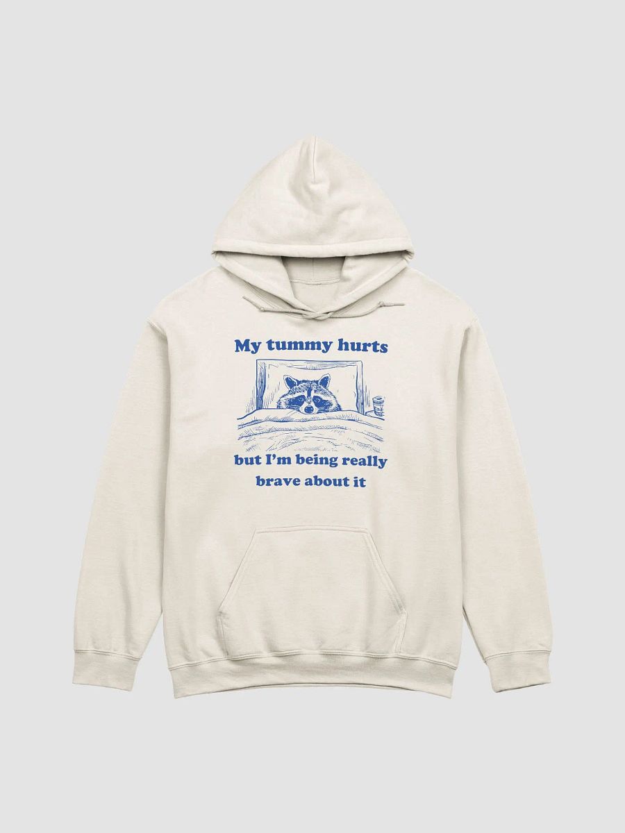 My tummy hurts raccoon Hoodie product image (1)