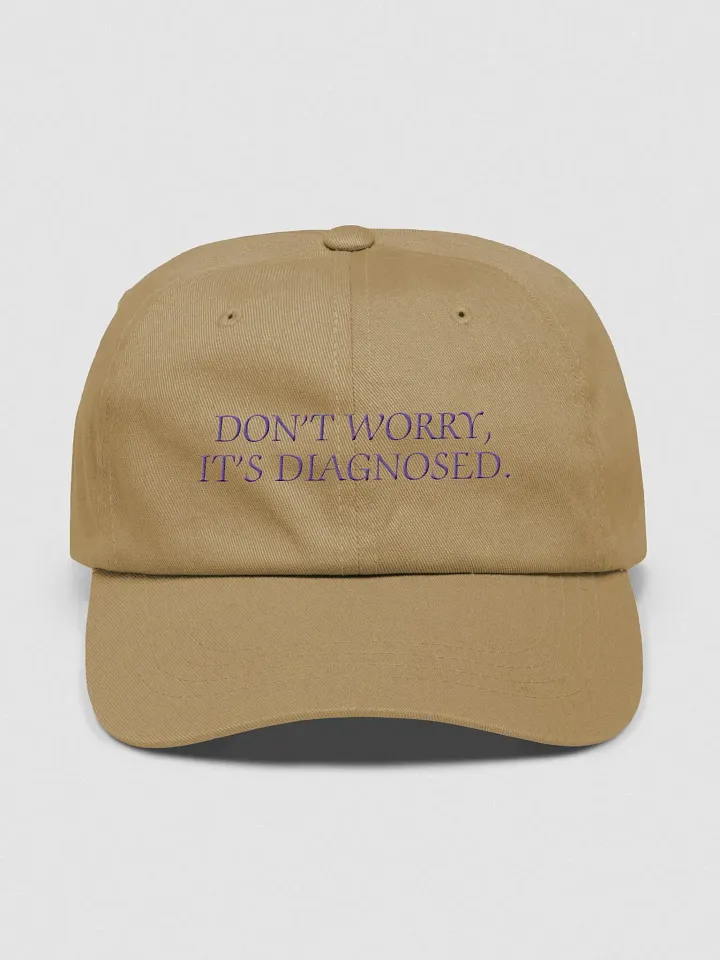 DW, IT'S DIAGNOSED. (purple thread) classic dad hat product image (25)