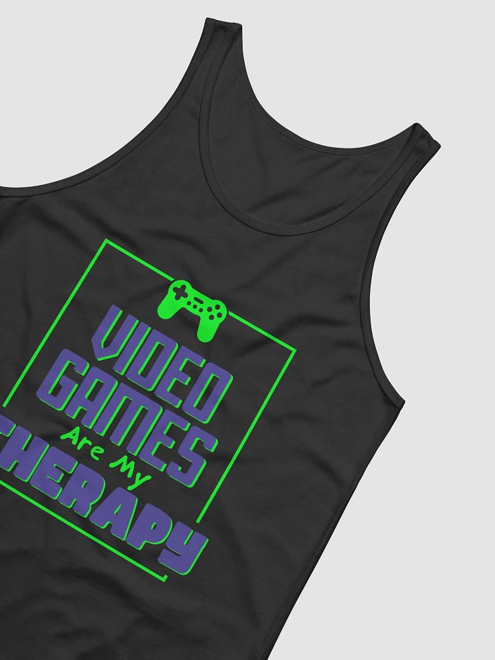 Video Games Are my Therapy ~Bella and Canvas Jersey Tank product image (10)