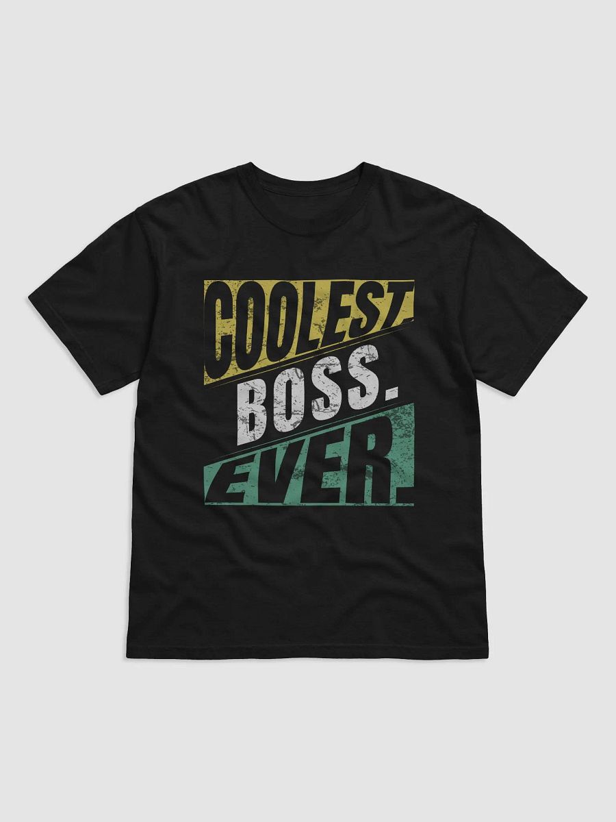 Special Edition Heavyweight T-Shirt – Coolest Boss Ever | Ultra-Soft, Elevated Fit & Leadership-Inspired product image (8)
