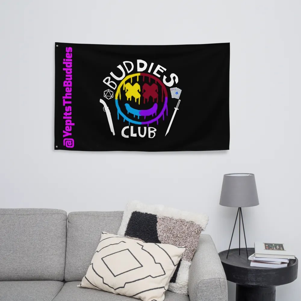 Buddies Club Flag (Dark Mode) product image (8)