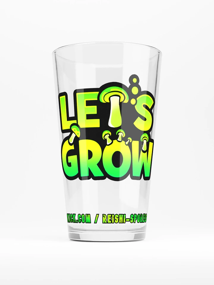 KICK - Let's Grow Pint Glass product image (1)