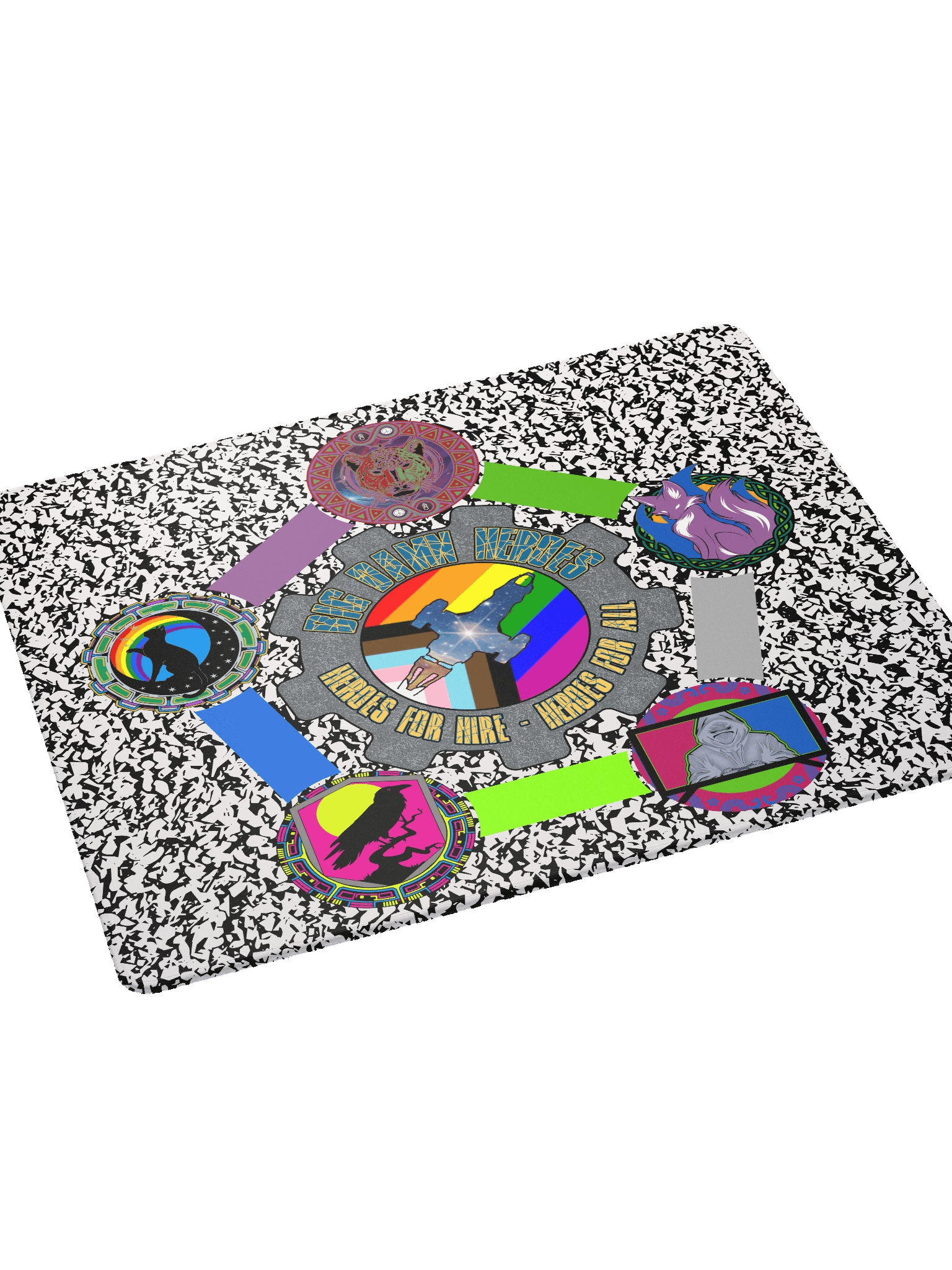 Big Damn Heroes Gaming Mouse Pad product image (4)