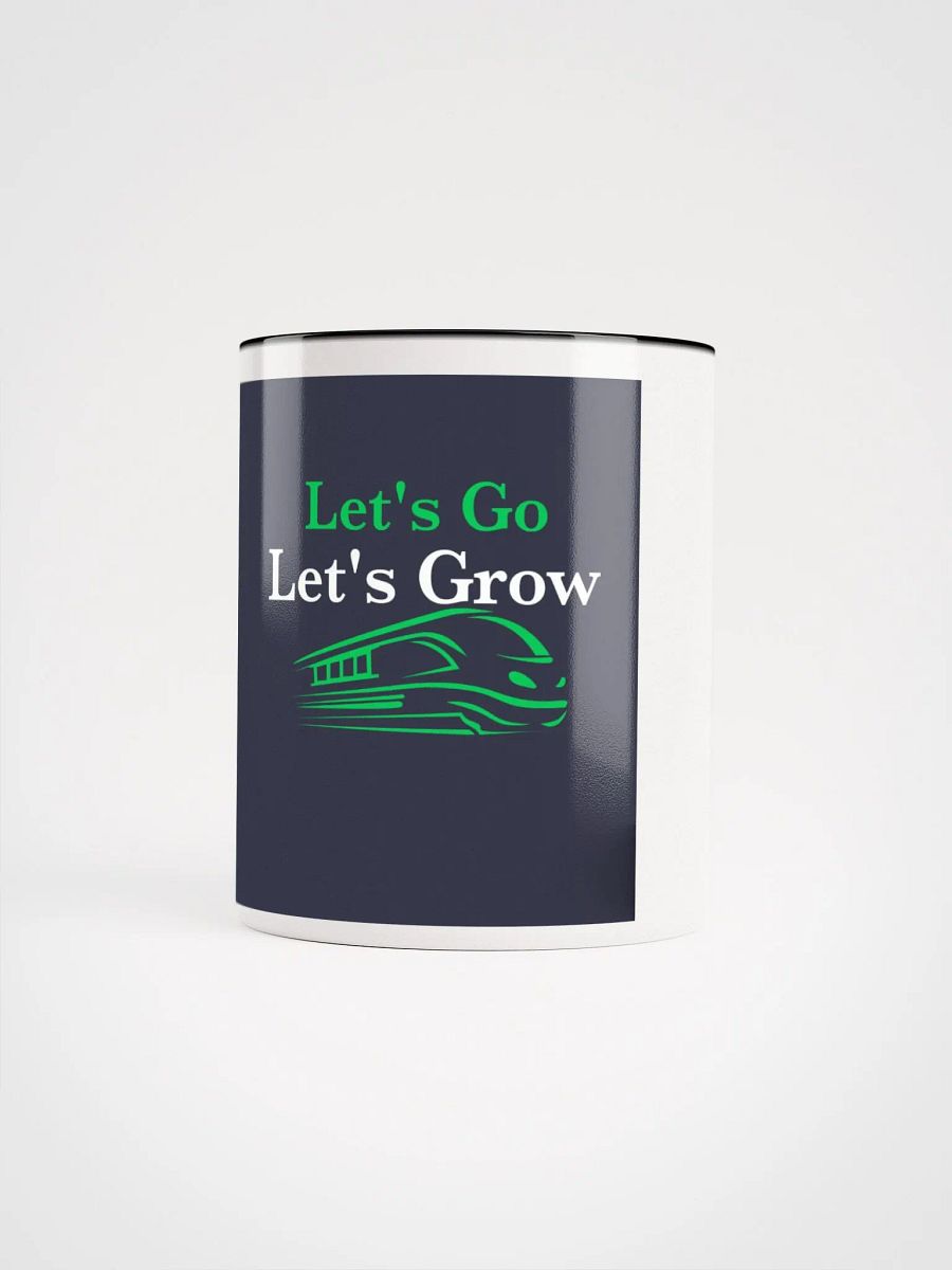 Let's Go Let's Grow White Glossy Coffee mug 11 and 15 oz product image (9)