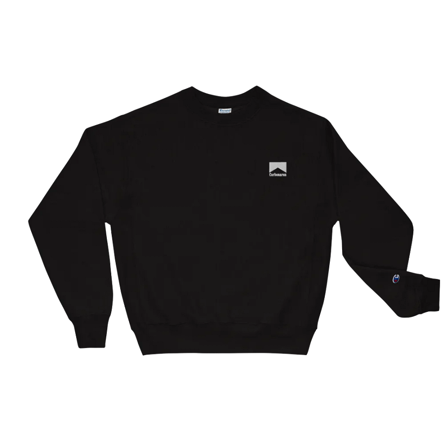 Tanto smetto quando voglio - Crewneck nera, con logo bianco product image (5)