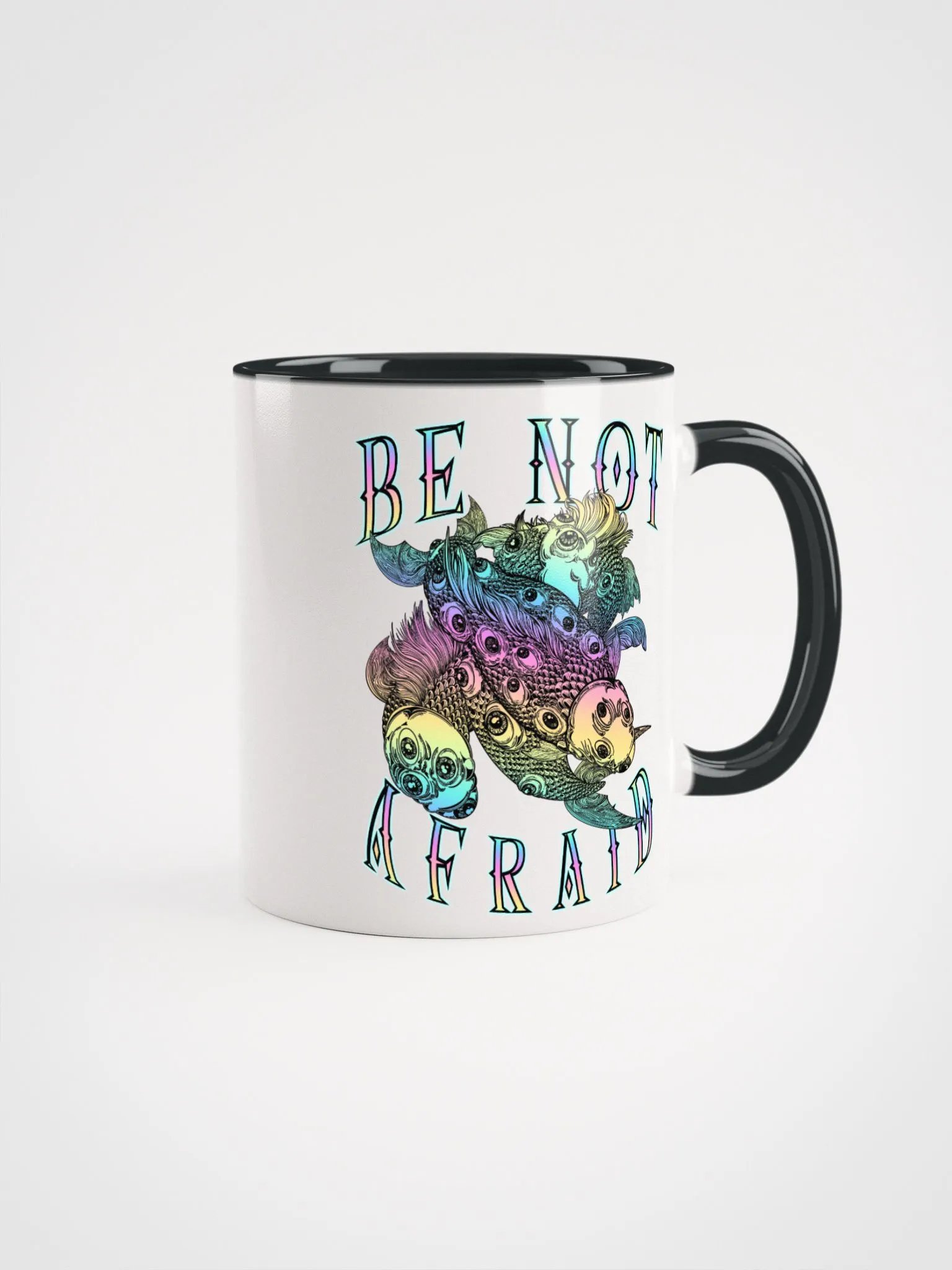 Holy Carp: Ceramic Mug with Color Inside product image (1)