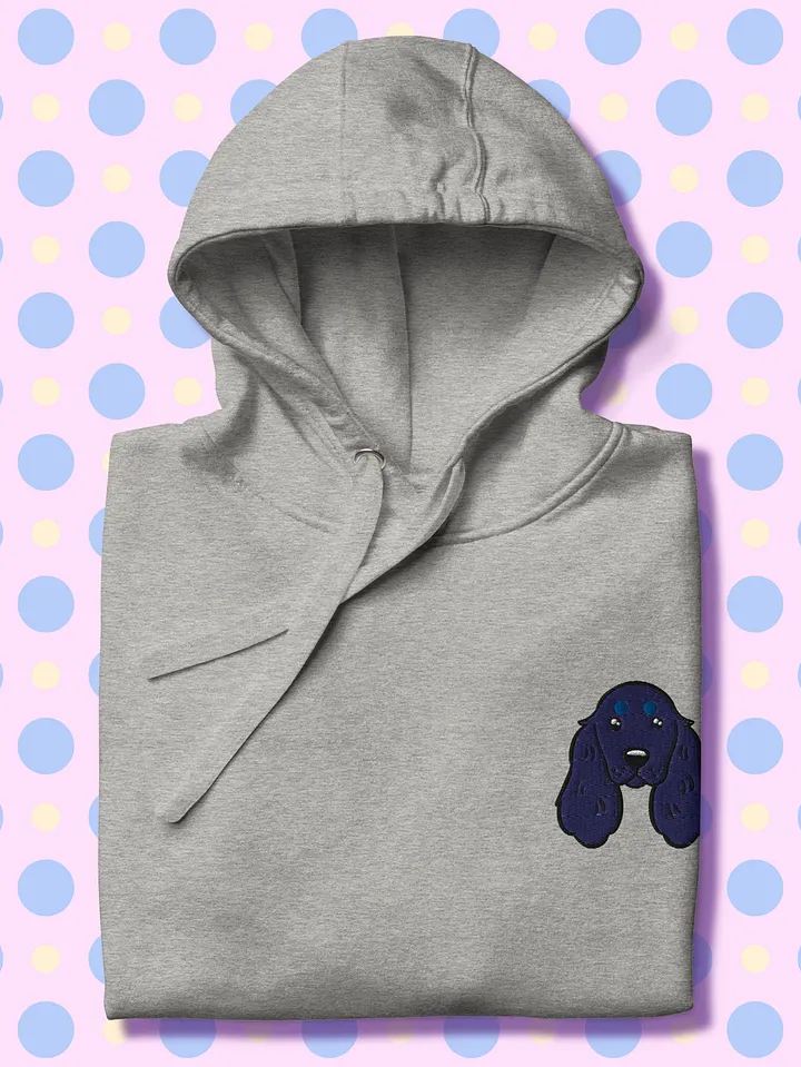 Cute Black English Cocker Spaniel Pup Unisex Hoodie product image (2)