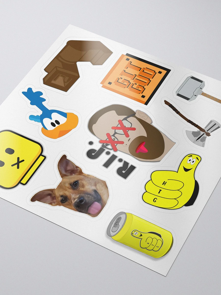 YouTube Member Emoji Sticker Pack (10 Stickers) product image (4)