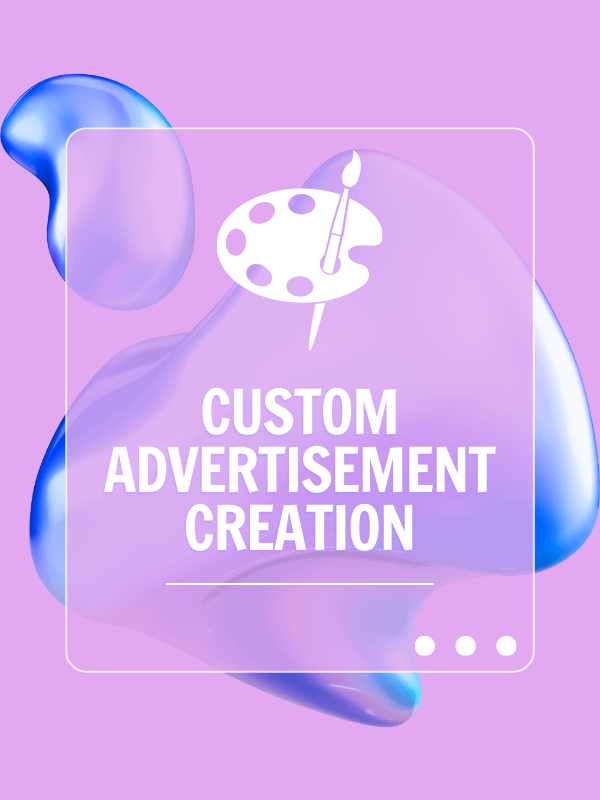 Custom Advertisement Creation product image (1)