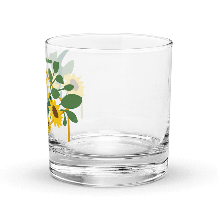 Sunflower Serenade Rocks Glass product image (2)