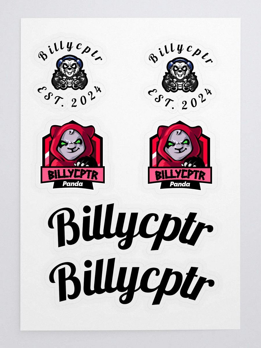 Billycptr Stickers product image (3)