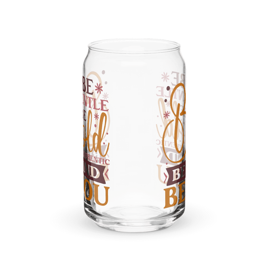 Be Bold Motivation Can-Shaped Glass product image (4)