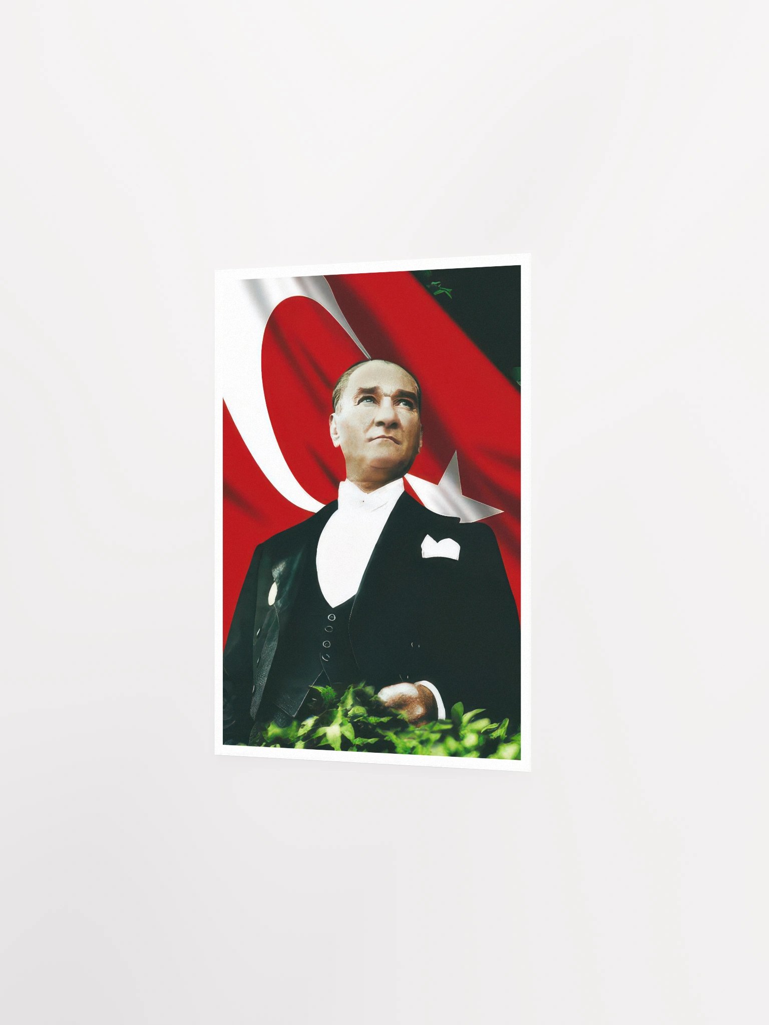 Mustafa Kemal Atatürk poster with Border — Turkey poster product image (8)