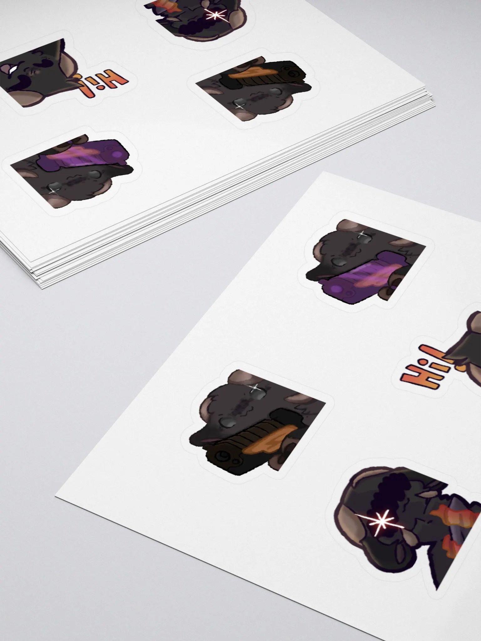 Classic Goat Emote Stickers product image (11)