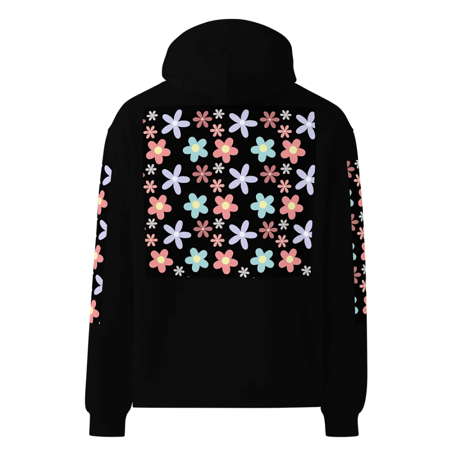 Whimsical Floral Bliss Oversized Hoodie product image (3)