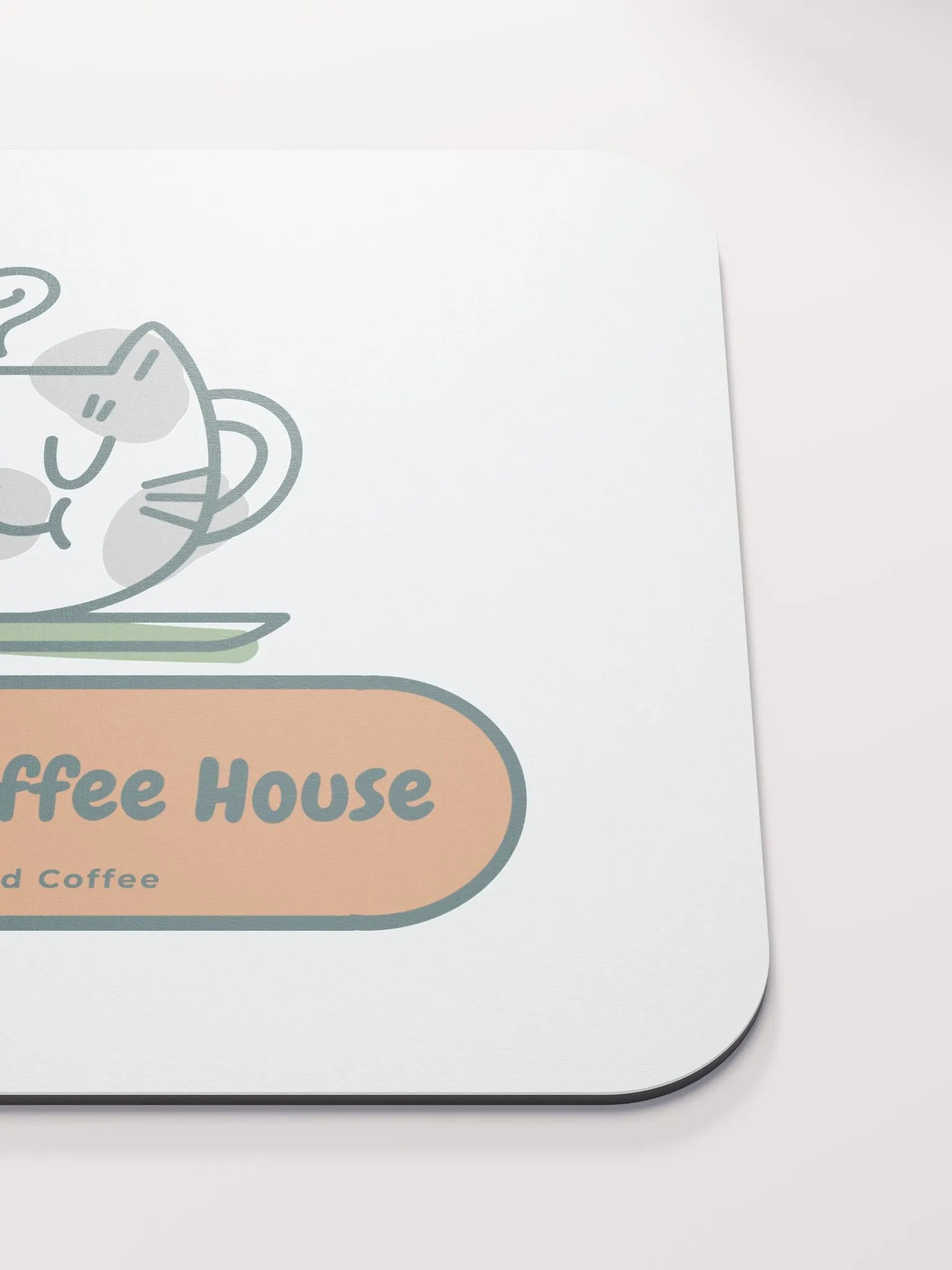Loraine's Kitty Coffee Mouse Pad product image (5)