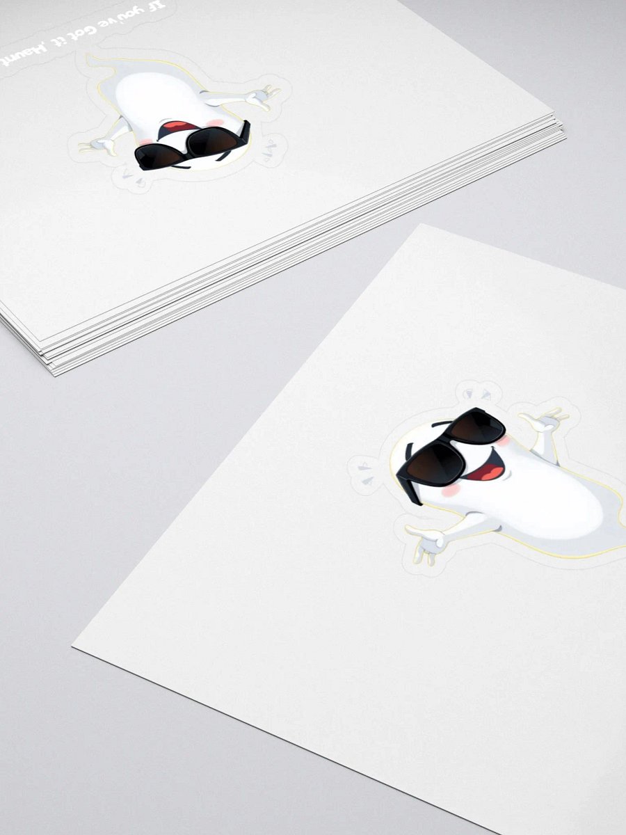Spooky Happy Ghost Stickers product image (4)