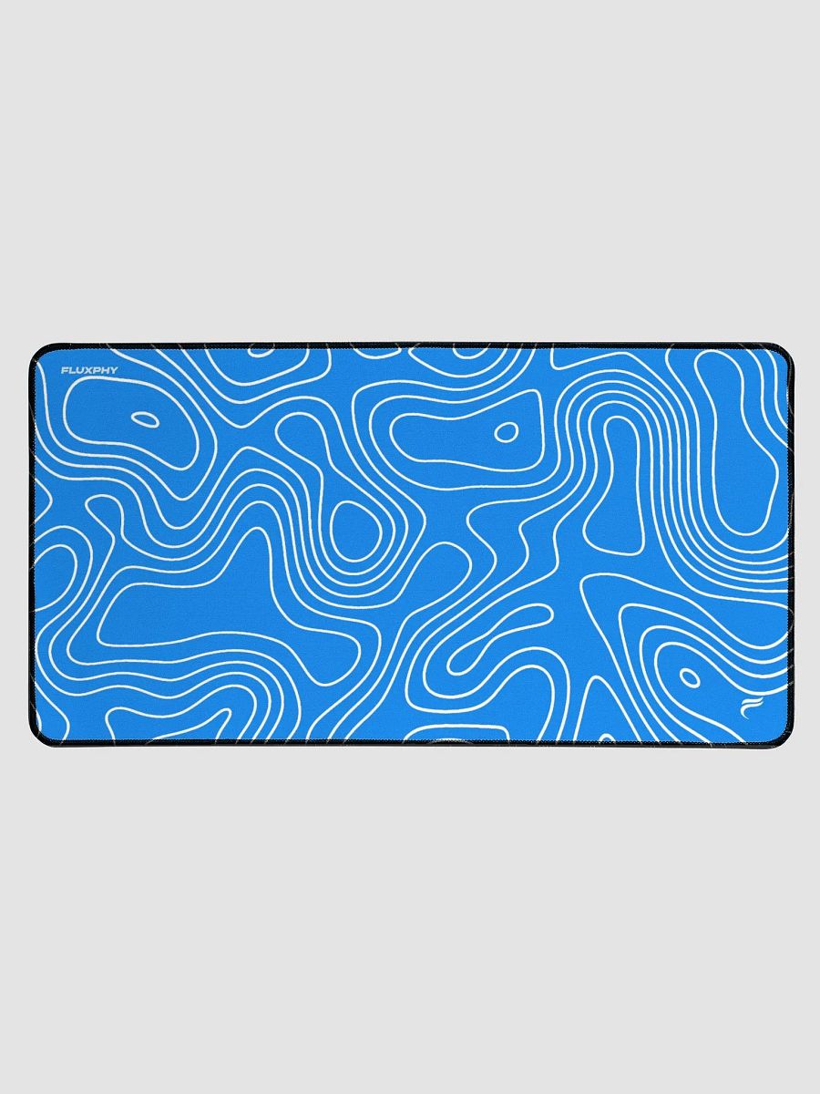 Light Blue Topography Mousepad by Fluxphy product image (1)